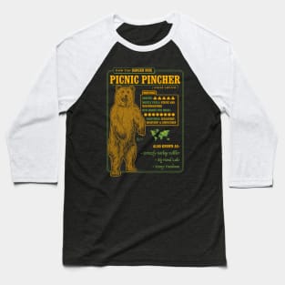 Funny Bear Fact File - Picnic Pincher Baseball T-Shirt